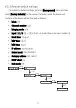 Предварительный просмотр 17 страницы PXM Merger DMX 3/1 User Manual