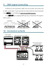 Предварительный просмотр 42 страницы PXM Merger DMX 3/1 User Manual