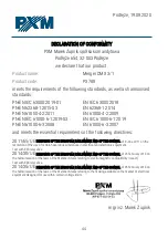 Предварительный просмотр 44 страницы PXM Merger DMX 3/1 User Manual