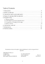 Preview for 2 page of PXM Merger DMX User Manual