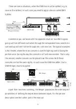 Предварительный просмотр 6 страницы PXM Merger DMX User Manual