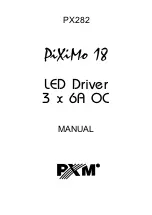 PXM PiXiMo 18 Manual preview