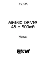 PXM PX 163 Manual preview