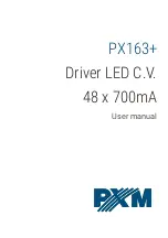 PXM PX163+ User Manual preview