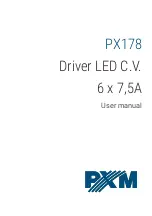 PXM PX178 User Manual предпросмотр