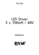 Preview for 1 page of PXM PX184 Manual