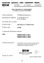 Preview for 25 page of PXM PX184 Manual