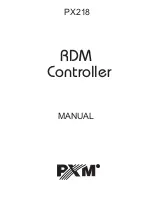 PXM PX218 Manual preview