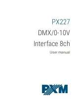 Preview for 1 page of PXM PX227 User Manual