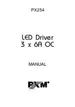 PXM PX254 Manual preview