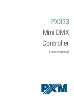 PXM PX333 User Manual preview