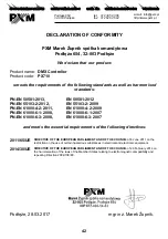 Preview for 42 page of PXM PX340 Manual