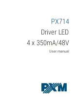 PXM PX714 User Manual preview