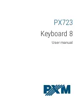 PXM PX723 User Manual предпросмотр