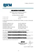 Preview for 34 page of PXM PX741 User Manual