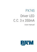 PXM PX745 User Manual preview