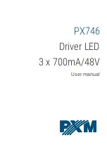 Preview for 1 page of PXM PX746 User Manual