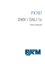 PXM PX787 User Manual предпросмотр