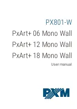 PXM PX801-W User Manual preview