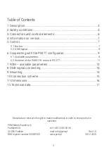 Preview for 2 page of PXM PX801-W User Manual