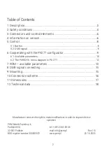 Preview for 2 page of PXM PX803-W User Manual