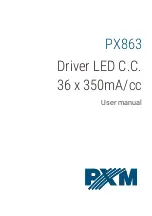 PXM PX863 User Manual предпросмотр