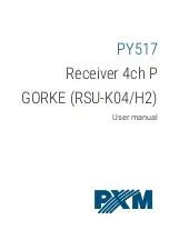 Предварительный просмотр 1 страницы PXM PY511 User Manual