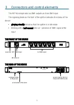 Preview for 5 page of PXM Splitter DMX 1/6 User Manual