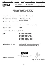 Preview for 16 page of PXM SwitchDimm PX387 Manual