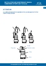 Preview for 8 page of PYD Electrobombas LION-150SW Series Installation And Maintenance Manual