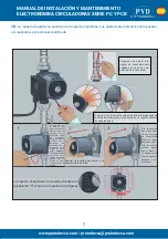 Предварительный просмотр 7 страницы PYD Electrobombas PA Series Operating And Maintenance Manual