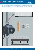 Предварительный просмотр 16 страницы PYD Electrobombas PA Series Operating And Maintenance Manual