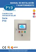 PYD Electrobombas PYD Series Operating And Maintenance Manual preview