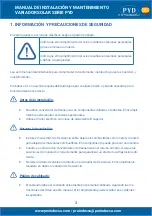 Preview for 3 page of PYD Electrobombas PYD Series Operating And Maintenance Manual