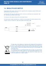 Preview for 34 page of PYD Electrobombas ST Series Instruction Manual And Maintenance