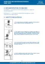 Preview for 5 page of PYD Electrobombas VERTI Operator'S Manual