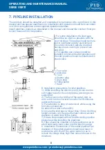 Preview for 8 page of PYD Electrobombas VERTI Operator'S Manual