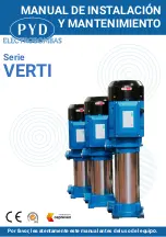 Preview for 13 page of PYD Electrobombas VERTI Operator'S Manual