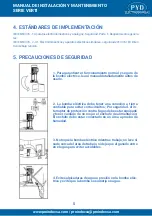 Preview for 17 page of PYD Electrobombas VERTI Operator'S Manual