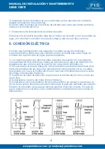 Preview for 21 page of PYD Electrobombas VERTI Operator'S Manual