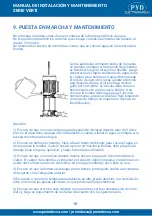 Preview for 22 page of PYD Electrobombas VERTI Operator'S Manual