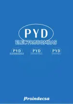 Preview for 36 page of PYD Electrobombas VERTI Operator'S Manual