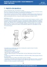 Preview for 10 page of PYD Electrobombas VERTINOX Series Operating And Maintenance Manual