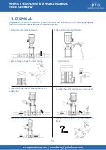 Preview for 31 page of PYD Electrobombas VERTINOX Series Operating And Maintenance Manual