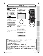 Preview for 29 page of Pye Video PY90VG Owner'S Manual