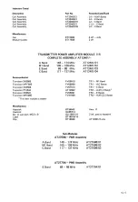 Preview for 82 page of PYE OLYMPIC M201 Service Manual