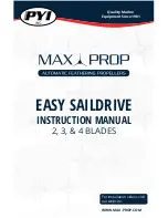 Предварительный просмотр 1 страницы PYI Max-Prop EASY 2 Blade Instruction Manual