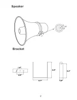 Предварительный просмотр 2 страницы PYLE Audio PHSP101T Owner'S Manual