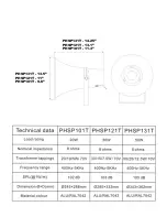 Предварительный просмотр 3 страницы PYLE Audio PHSP101T Owner'S Manual