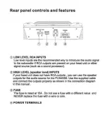 Preview for 4 page of PYLE Audio PLBASS8 Owner'S Manual